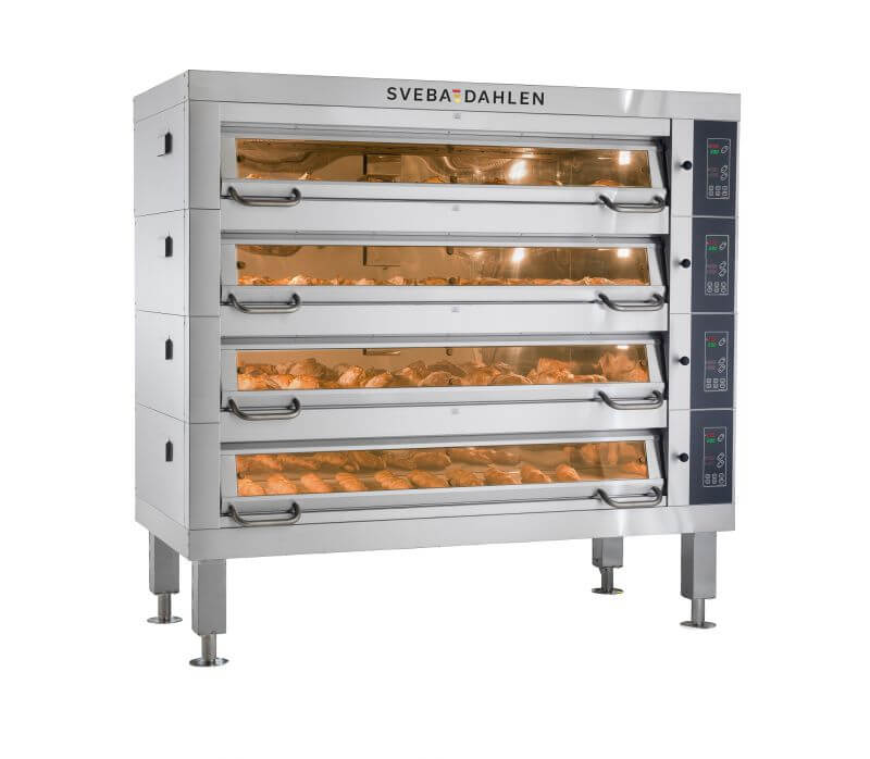 Deck oven for bakeries and confectionary – Sveba Dahlen bakery ovens